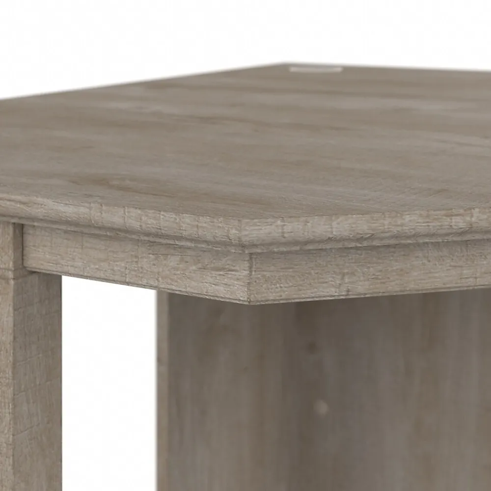 Corner Desks*Bush Furniture Key West 34"W Small Corner Desk, Washed Gray (KWD134WG-03)
