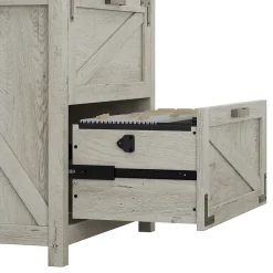 File Cabinets*Bush Furniture Knoxville 2-Drawer Lateral File Cabinet, Cottage White (CGF129CWH-03)