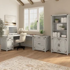 File Cabinets*Bush Furniture Knoxville 2-Drawer Lateral File Cabinet, Cottage White (CGF129CWH-03)