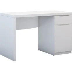 Computer Desks*Bush Furniture Montrese 48"W Computer Desk, Pure White (MY72117-03)
