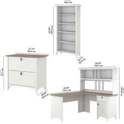 L-Desks*Bush Furniture Salinas 60