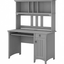 Computer Desks*Bush Furniture Salinas 48"W Small Computer Desk with Hutch, (MY72308-03) Cape Cod Gray