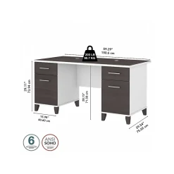 Computer Desks*Bush Furniture Somerset 60