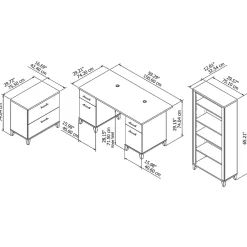 Office Desks*Bush Furniture Somerset 60