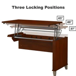 L-Desks*Bush Furniture Somerset 72