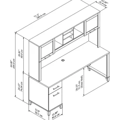 Computer Desks*Bush Furniture Somerset 72