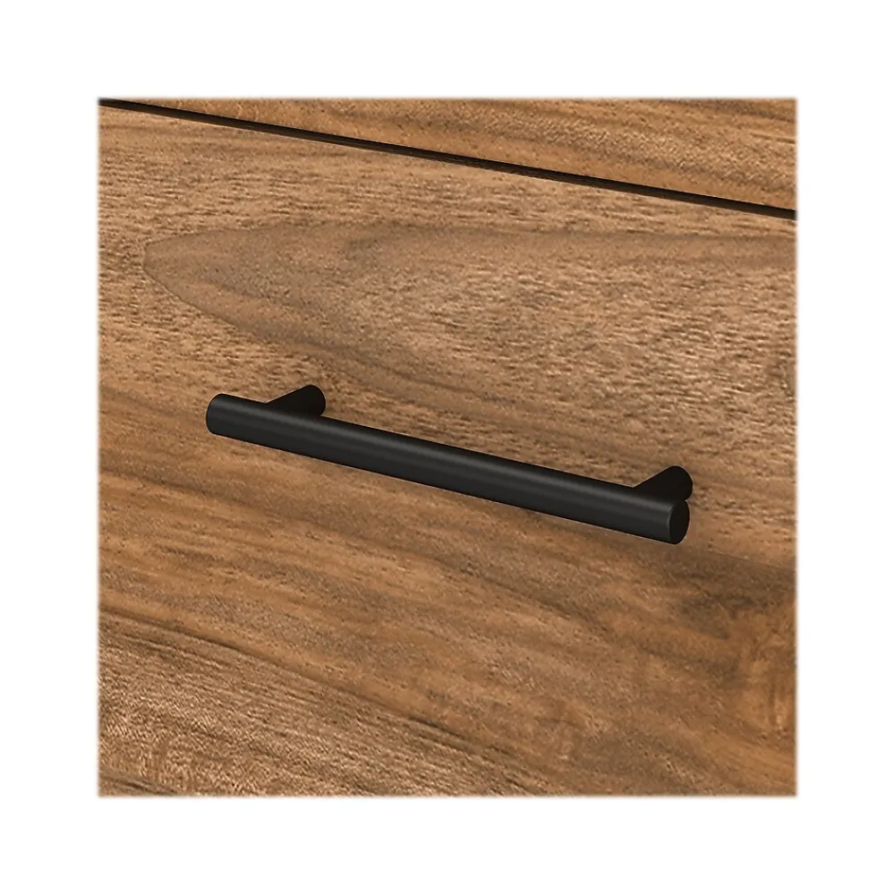 Computer Desks*Bush Furniture Somerset 72"W L Shaped Desk with Storage, (WC81310K) Fresh Walnut