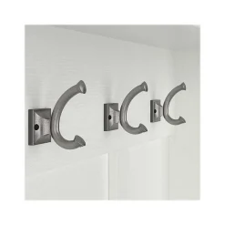 Storage Cabinets*Bush Furniture Woodland 40W Hall Tree and Shoe Storage Bench with Doors, White Ash (WDL001WAS)