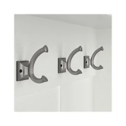 Storage Cabinets*Bush Furniture Woodland 40W Hall Tree and Shoe Storage Bench with Shelves, White Ash (WDL002WAS)