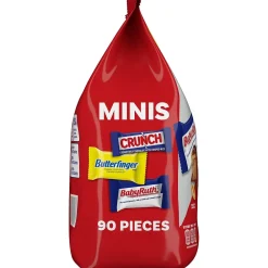 Ferrero Rocher Butterfinger, CRUNCH, and Baby Ruth Assorted Minis Candy Bars, 32.4oz (FEU71526)