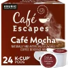 Cafe Escapes Café Mocha, Keurig® K-Cup® Pods, 24/Box (6803)
