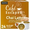 Cafe Escapes Chai Latte Coffee, Keurig® K-Cup® Pods, Light Roast, 24/Box (6805)