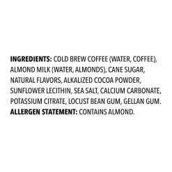 CALIFIA FARMS Cold Brew with Almond Milk Mocha Noir 10.5 oz, 8/Pack (902-00446)