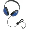 Listening First Wired Stereo Headphone Headphones, Blue (2800-BL)<Califone