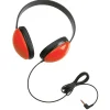 Listening First Stereo Headphone Headphones, Red (2800-RD)<Califone Sale