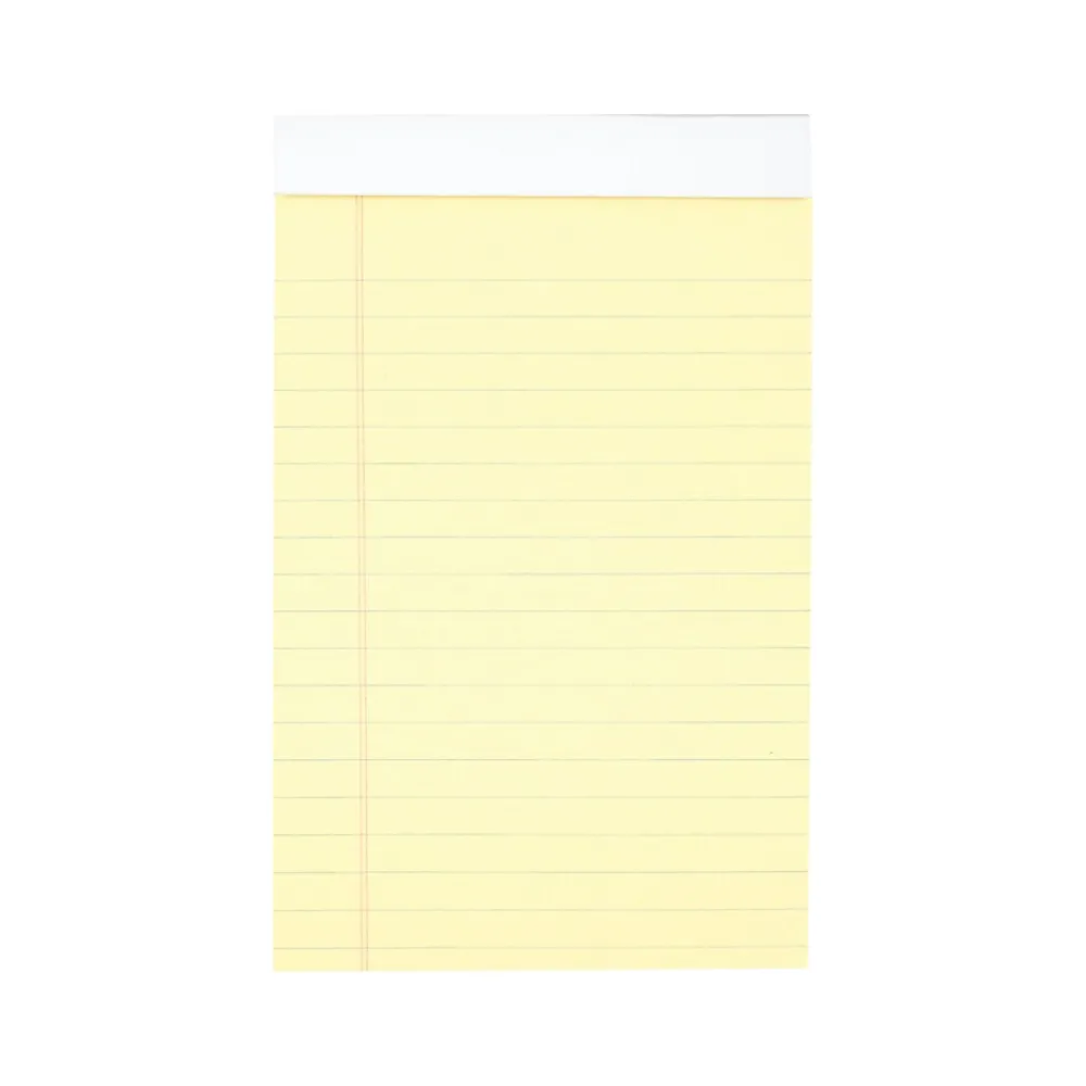 Notepads|Cambridge Notepad, 5" x 8", Legal-Ruled, Black, 70 Sheets/Pad, 2 Pads/Pack (59876)