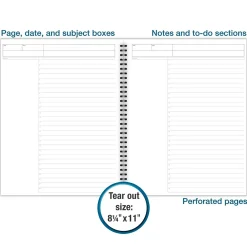 Notebooks|Cambridge 1-Subject Professional Notebooks, 8.5