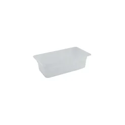 Cambro 1/3 Size 4" Deep Food Pan, 3 5/6" H x 12 3/4" W x 6 7/8" D, Clear (34PP190)
