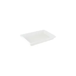 Cambro Food Box, 26" L x 18 " W x 3 1/2" H, White (18263P148)