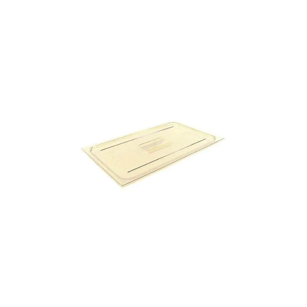 Cambro Full Size H-Pan™ Cover, 20 7/8" L x 12 3/4" W, Amber (10HPCH150)