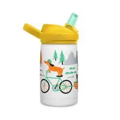 CamelBak Eddy + Kids Water Bottle, Biking Dogs, 12 Oz. (2665107035)