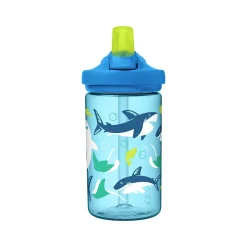 CamelBak Eddy + Kids Water Bottle, Sharks And Rays, 14 Oz. (2472402041)