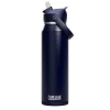 CamelBak Thrive FlipStraw Stainless Steel Vacuum Insulated Water Bottle, 32 oz., Navy (2855405001)