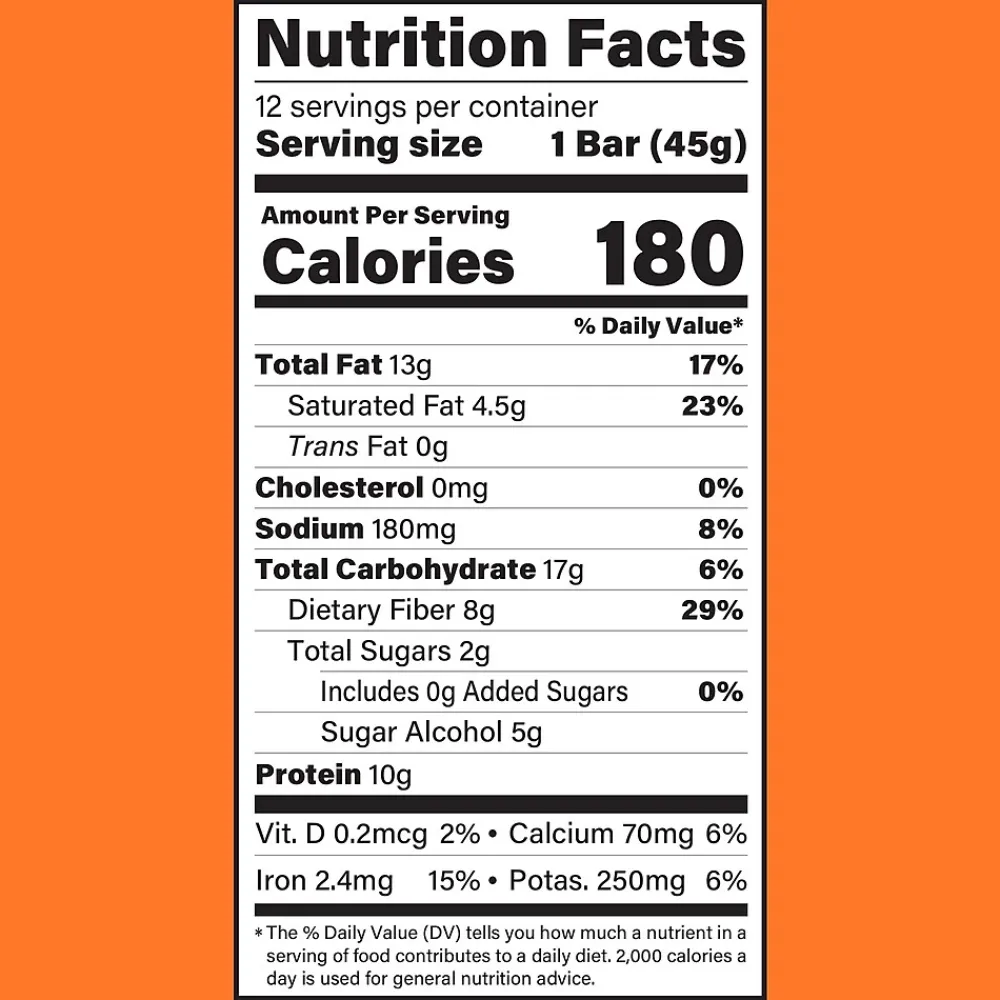 Cando Peanut Butter Chocolate Chunk Granola Bar, 4 Bars/Box 4/Box (367-00002)