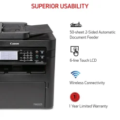 Canon imageCLASS MF269dw VP II Wireless Black & White Laser Printer, All-in-One, Print, Scan, Copy, Fax (MF269DWII VP)