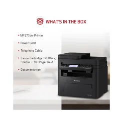 Canon imageCLASS MF275dw Wireless Black & White All-in-One Laser Printer (5621C004)