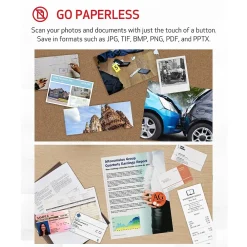 Canon imageFORMULA RS40 USB Duplex Overhead Photo Scanner, White (5209C001)