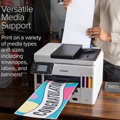 Canon MegaTank MAXIFY GX7021 Wireless Color All-in-One Inkjet Printer (4471C037)
