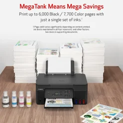 Canon MegaTank PIXMA G2270 Color All-in-One Inkjet Printer (5804C002)