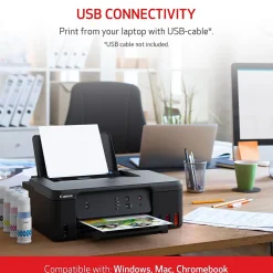 Canon PIXMA G1230 Color Inkjet Printer, Single-Function Supertank, Print (PIXMA G1230)