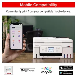 Canon PIXMA G4280 MegaTank Wireless Color Inkjet Printer, All-In-One, Print, Scan, Copy (6704C022)