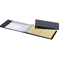 Accounting & Record Journals*Cardinal 1" 7-Ring Business Check Binder, D-Ring, Black (35000V3)