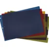 Dividers|Cardinal Blank Dividers, 5-Tab, Assorted Colors, Set (CRD 84250)