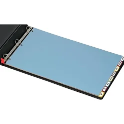 Dividers|Cardinal Blank Dividers, 8-Tab, Blue/Green/Purple/Red/Yellow (CRD 84251)