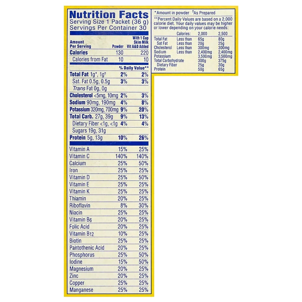 Carnation Breakfast Essentials Milk Chocolate Hot Cocoa, 30/Box (220-00599)