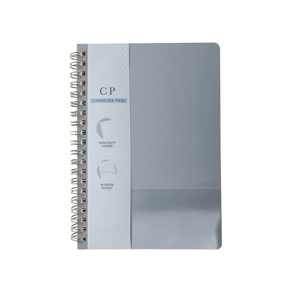 Notebooks|Carolina Pad Notebook, 5.25" x 7", College-Ruled, 100 Sheets, Assorted Colors (35073)