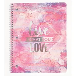 Subject Notebooks|Carolina Pad Silver Lining 1-Subject Notebook, 8.5" x 10.5", College-Ruled, 80 Sheets (00001)