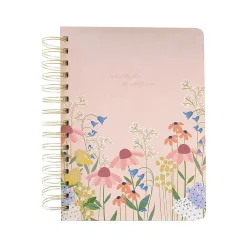 Journals|Carolina Pad Wildflower Hardcover Journal, 6" x 8", Ruled, Assorted Colors, 400 Pages (45040)