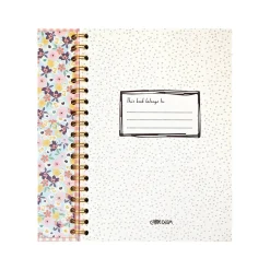 Subject Notebooks|Carpe Diem Ballerina Pink Check 1-Subject Notebook, 7.5