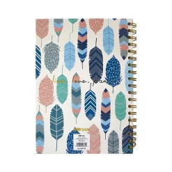 Subject Notebooks|Carpe Diem Feathers 1-Subject Notebook, 7.5