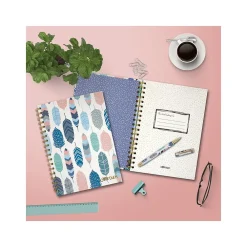 Subject Notebooks|Carpe Diem Feathers 1-Subject Notebook, 7.5