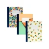 Composition Notebooks|Carpe Diem Floral Love Composition Notebooks, 7.5" x 9.75", College-Ruled, 70 Sheet, Assorted Colors, 3/Pack(9096-CD)