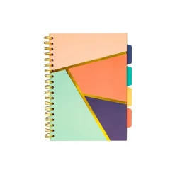 Subject Notebooks|Carpe Diem Floral Love 5-Subject Subject Notebooks, 7.09