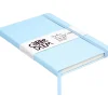 Journals|Carpe Diem Sky Blue Journal, 5.24" x 8.27", Wide-Ruled, 192 Pages (9374-CD)
