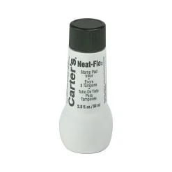 Stamps & Stamp Pads|Carter's Neat-Flo Ink Refill, Black Ink (21448)