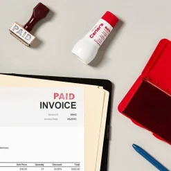 Stamps & Stamp Pads|Carter's Neat-Flo Ink Refill, Red Ink (21447)